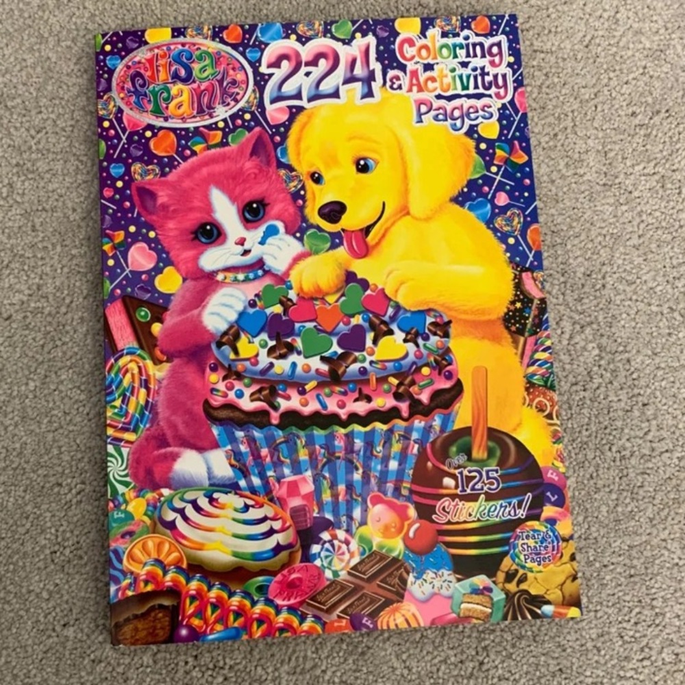 Lisa Frank Large coloring Book